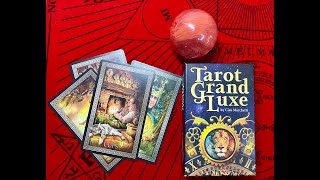 Бомбическая колода Grand Luxe Tarot.  2 часть. Обзор. Проработка