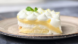 НІЖНИЙ ЛИМОННИЙ ТІРАМІСУ🍋Савоярді, лимонний курд та крем з маскарпоне🥰Вишуканий десерт від Глінської