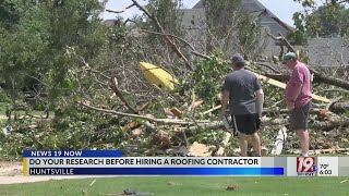 What to Know Before Hiring a Roofer to Repair Storm Damage | May 10, 2024 | News 19 at 6 p.m.