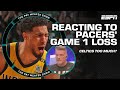 REACTING to Pacers&#39; loss in Game 1 🗣️ &#39;TYRESE HALIBURTON IS IN SPLASH CITY!&#39; | The Pat McAfee Show