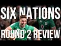 Six nations  round 2 review