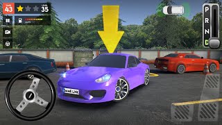 Parking pro gameplay - porsche car parking HD screenshot 2