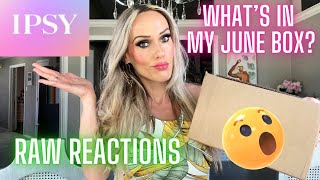 JUNE 2024 IPSY GLAM BAG & BOXYCHARM UNBOXING & REAL TIME RAW REACTIONS & THOUGHTS 🫣