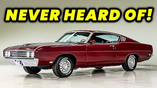 8 Legendary Ford Muscle Cars You Never Knew About