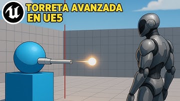 De CERO a TORRETA LETAL ⚙️ — Sistema Completo en Unreal Engine 5
