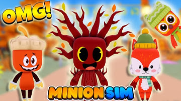 Opening Autumn Gifts What Did I Get? In Minion Simulator