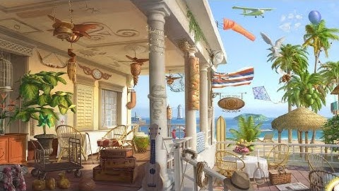 June’s Journey 373 - Ocean View Hotel Veranda. No Sound, No Loading Screens & No Leaderboard Screen
