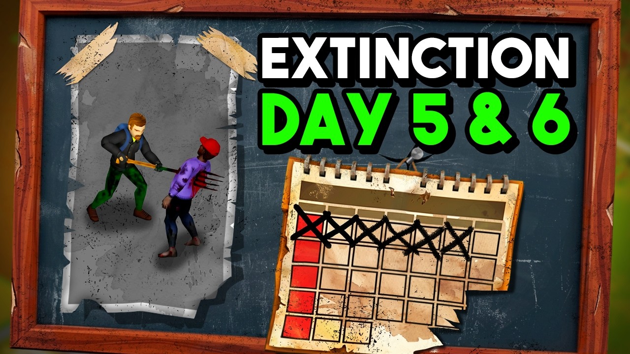 How To Survive Your First Week In Project Zomboid Extinction - Day 5 & 6