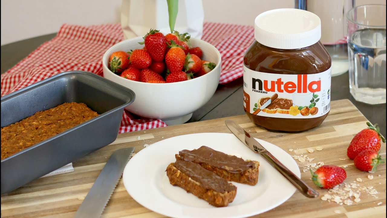 Süßes Frühstücksbrot mit nutella | #yummypilgrim - YouTube