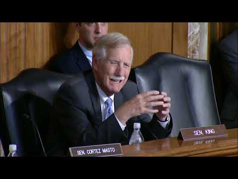 video editing software free Senator King in ENR -- June 27, 2019