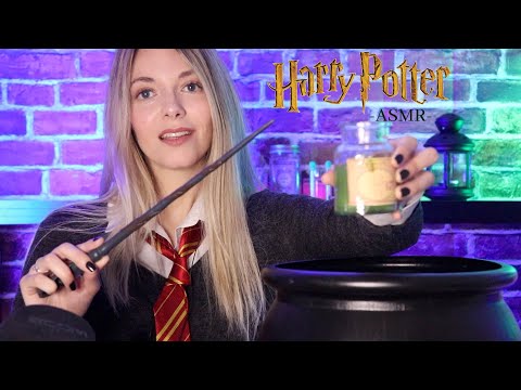 🎃 ASMR Clase de Pociones en Hogwarts | Halloween | Harry Potter Love ASMR 2020 para dormir