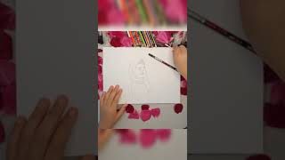 Qara Qələm Hicablı Qız