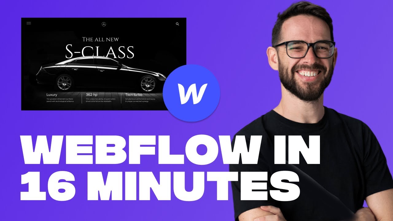 webflow คือ  Update 2022  Learn Webflow in 16 Minutes (2021 Crash Course)