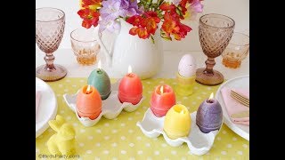 DIY Easter Egg #Candles  #Shorts