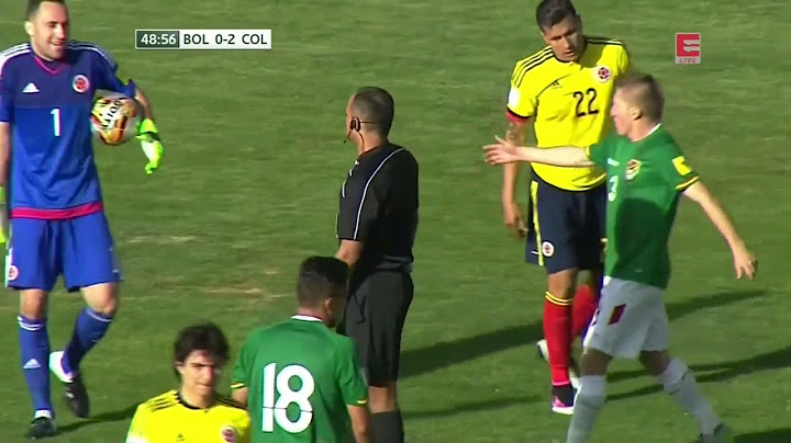 QWC 2018 Bolivia vs. Colombia 2-3 (24.03.2016)