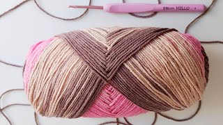 Easy and beautiful crochet knitting pattern ? now I will teach you