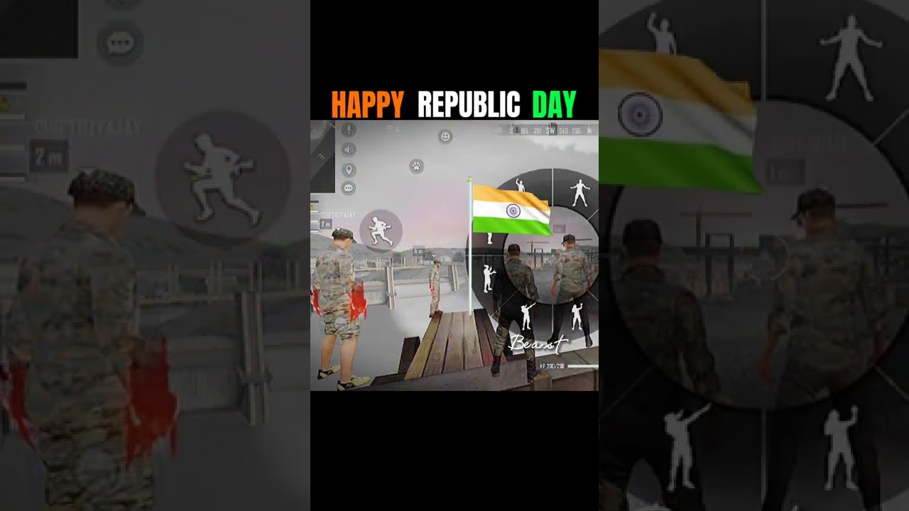 Free fire Republic Day Status Video | 26 January 🇮🇳 | Republic Day Status | 