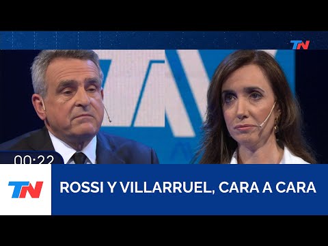 Agustín Rossi y Victoria Villarruel, frente a frente en el "Debate en A2V"