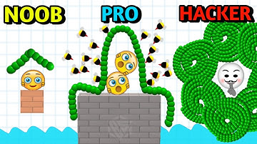 NOOB vs PRO vs HACKER - Save Balls