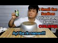 1 Kalderong Kanin x 1 Small Can Sardines Challenge LOWKEY Mukbang IBA TO!!!