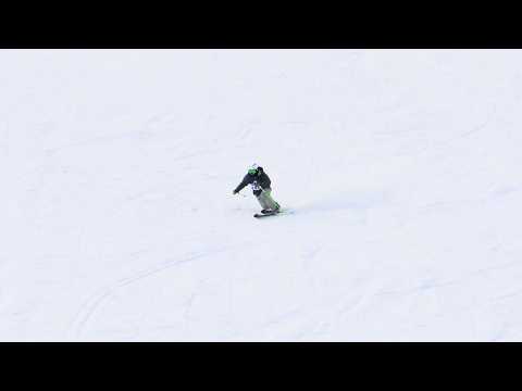 I participated in my first telemark skiing competition and