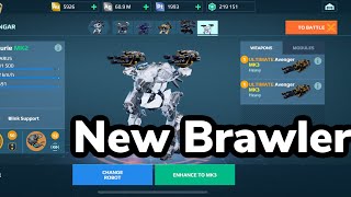 Curie Ultimate Avenger | a New Brawler Live Server | War Robots Gameplay