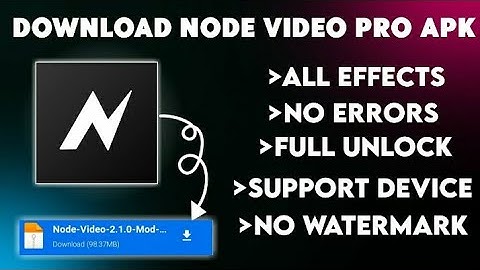 Node video pro app download without any problem | Text glow effect |
