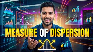 Understanding Dispersion: Range, Variance, Standard Deviation & IQR #excelcourses #dataanlysis