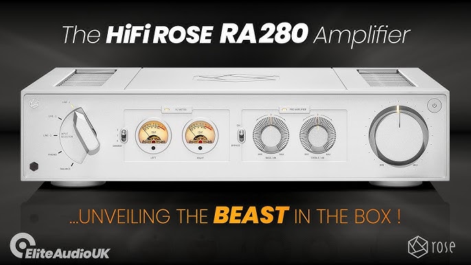 HiFi Rose RA180 - Amplificador estéreo