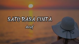 Satu Rasa Cinta-Arief (covered by Ipank Yuniar ft. Azizah Arabie) lirik