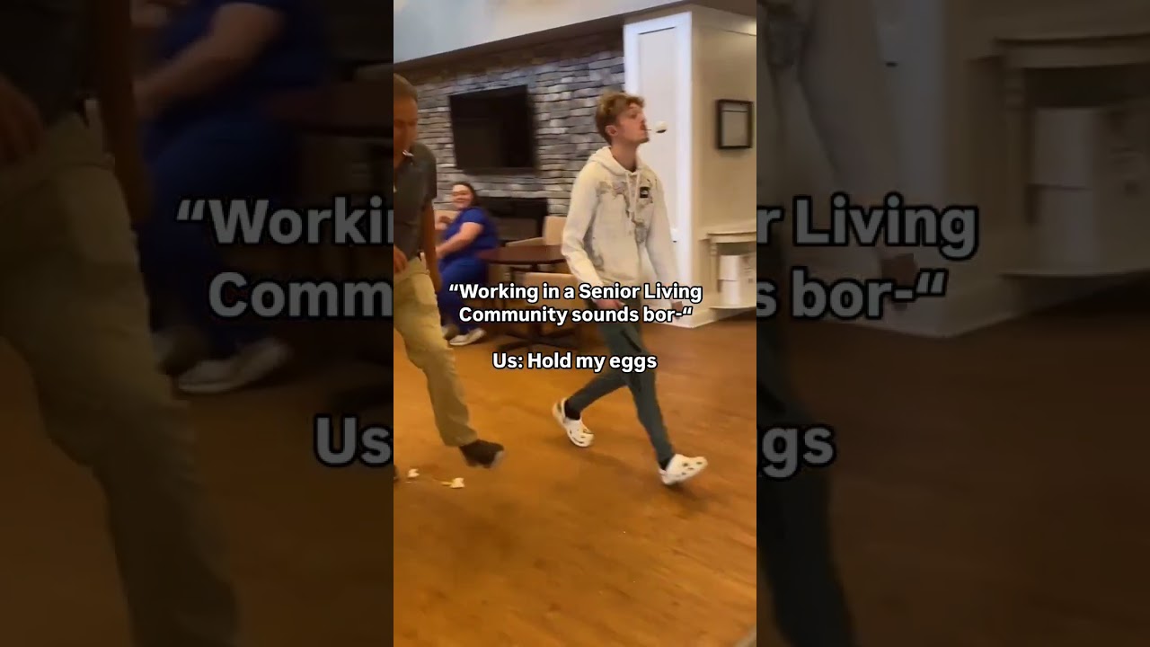 Senior Living Community Activity| Egg Race Game 🥚 