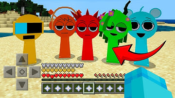 INCREDIBOX SPRUNKI Mod Addon UPDATE in MINECRAFT PE