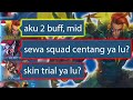 Diremehkan Pakai Skin Trial, Kita Buktikan Skill Legend - Mobile Legends