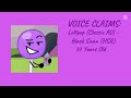 [NON-CANON] BFDI Classic AU Voice Claims | Lollipop and Flower 