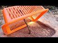 Best way to installed bird trap Using plastic basket - Plastic basket bird trap