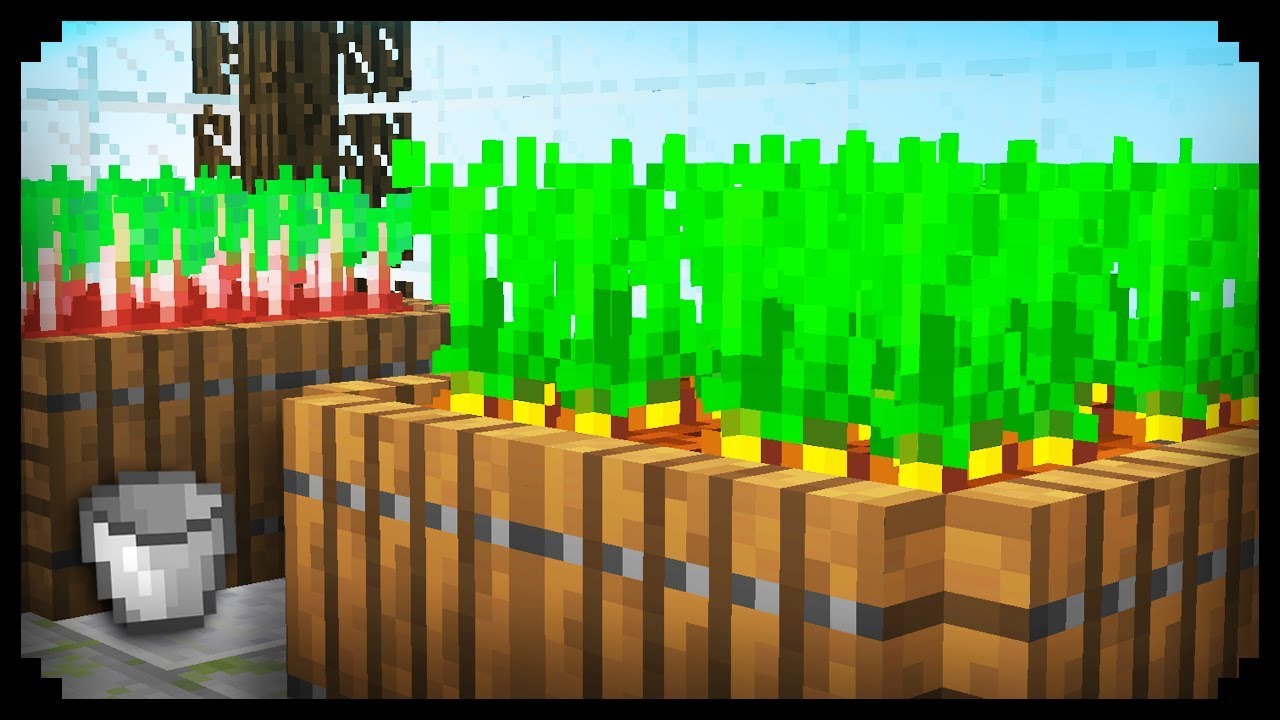 Minecraft How To Make A Greenhouse Youtube