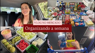 VLOG: no mercado | compras da semana | isso facilita a minha rotina | Léia Veloso 