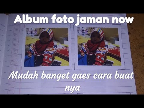 Video: Cara Membuat Album Foto Dari Buku Catatan Di Atas Cincin Dengan Tangan Anda Sendiri