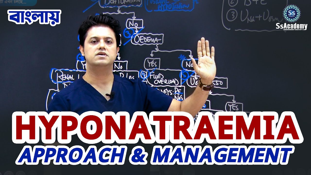 MRCP-Live Class ! Sample Lecture ! HYPONATREMIA (in Bengali)
