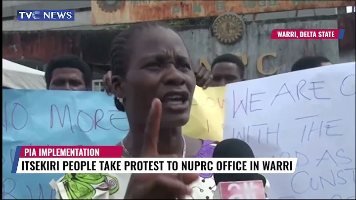 Itsekiri People Take Protest To NUPRC Office In Warri Over Pia Implementation