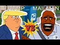 Trump vs the mailman  cartoon rap battle