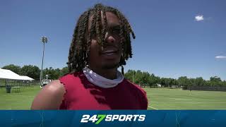 8/15/2023 WR Andrel Anthony (Post Practice)