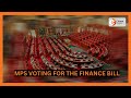 MPs voting on Finance Bill at the National Assembly image