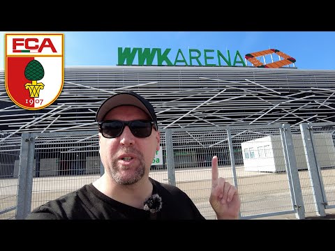 WWK ARENA Augsburg (FCA 1907) - Walkaround UM das Stadion!