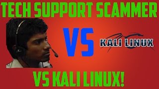 Tech Support Scammer vs Kali Linux