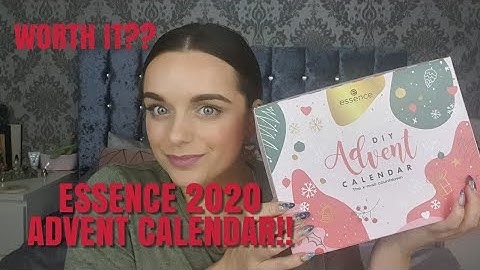 ESSENCE DIY ADVENT CALENDAR UNBOXING 2020