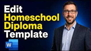 How To Edit Your Homeschool Diploma Template In Microsoft Word [2026 Guide]