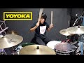 Fall Out Boy - We Didn&#39;t Start the Fire / Drum Covered by YOYOKA