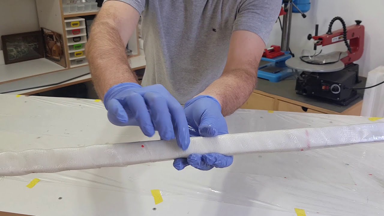 Como fazer um tubo de fibra de vidro