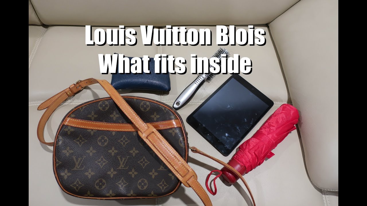 Louis Vuitton Blois Sling Bag Wear and Tear Review and What Fits Inside - YouTube